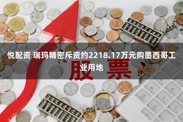 悦配资 瑞玛精密斥资约2218.17万元购墨西哥工业用地