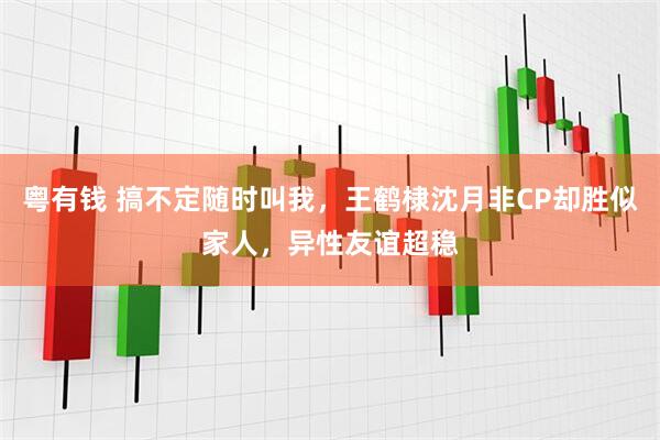 粤有钱 搞不定随时叫我，王鹤棣沈月非CP却胜似家人，异性友谊超稳
